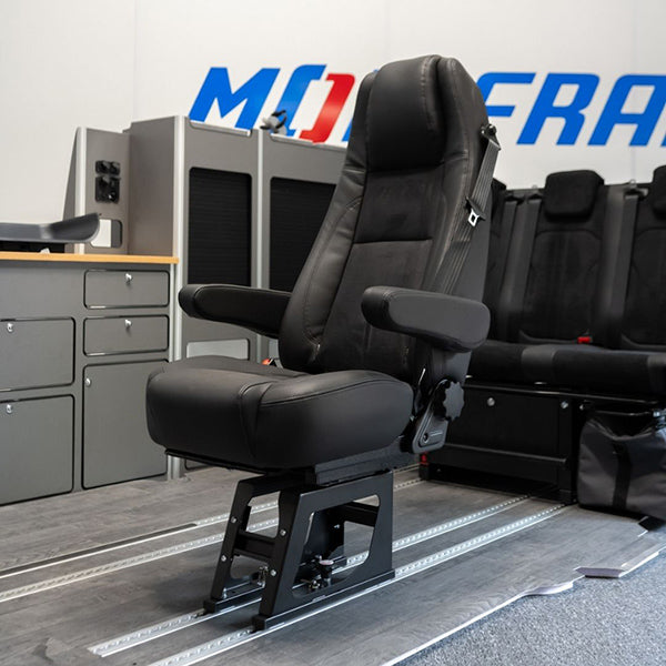 Mobiframe Comfort Seat – Black with Swivel