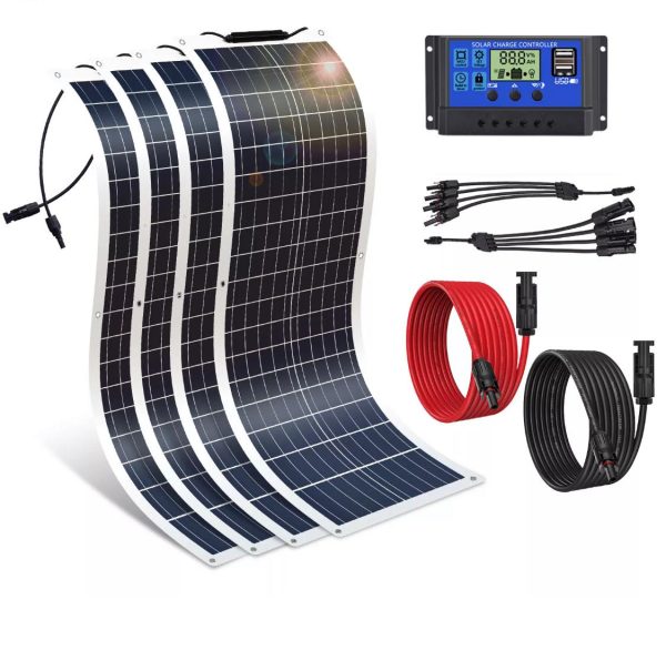 160W Ultralight Semi-Flexible Solar Panel Kit - Image 3