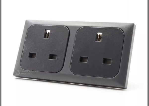 Mains Socket Outlet Fits CBE Caravan Motorhome