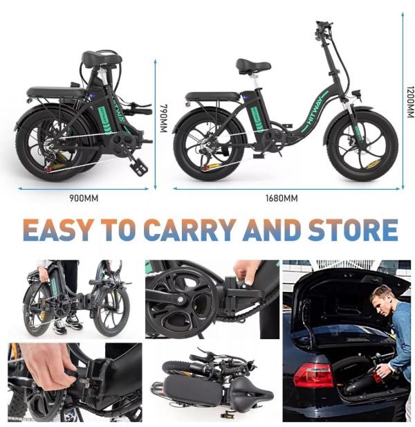 HITWAY BK6 S 250W ELECTRIC BIKE - Image 6