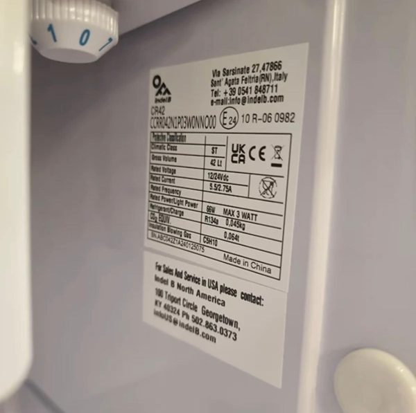 Indel B Cruise 42L Compressor Fridge Freezer - Image 6