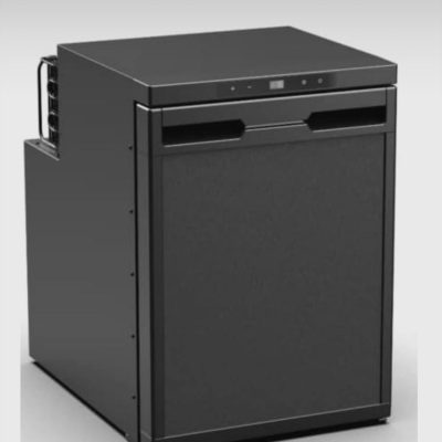 CR50 Fridge-Freezer 12-volt LG Compressor Black &#038; Silver