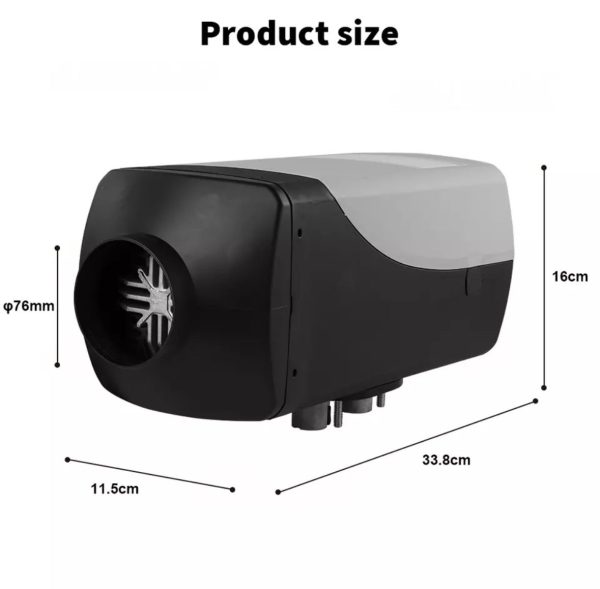 Air Diesel Heater 2KW 5KW 8KW For Car Truck Motorhomes Night Parking LCD Display - Image 4