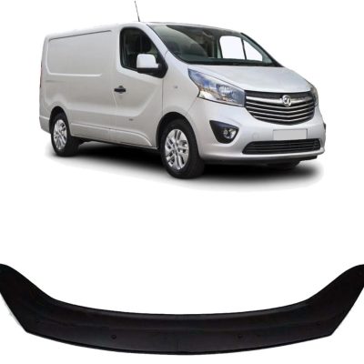 TRAFFIC VIVARO 14-19 ABS BLACK BONNET DEFLECTOR PROTECTOR NOT BONNET BRA
