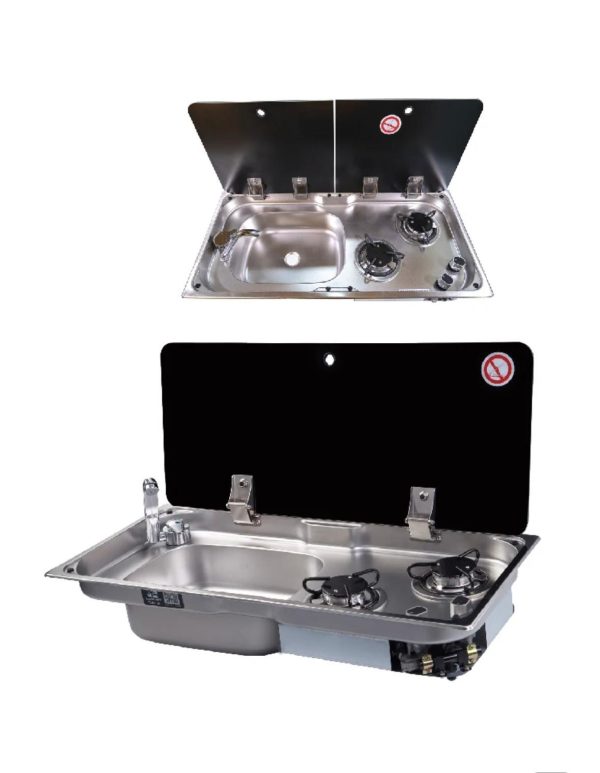 Campervan Hob & Sink Unit & Install Kit dometic 9222 9722 - Image 2