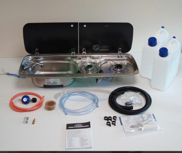 Campervan Hob & Sink Unit & Install Kit,