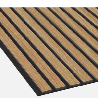 Wide Slat Acoustic Wall Panelling 2400mm x 600mm Decorative